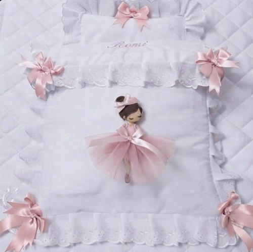 Doll pram quilt pillow - , set