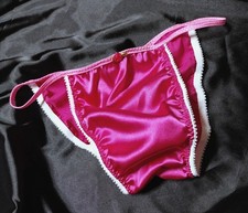 Silky HOT PINK Glossy Sexy