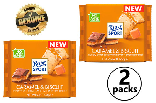 Ritter sport caramel - 2x,