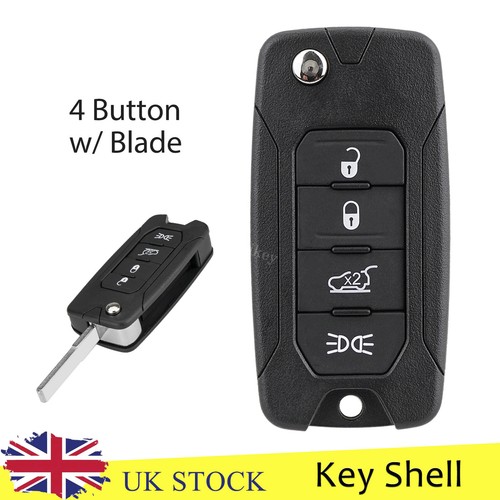 Button flip key fob case - 4,