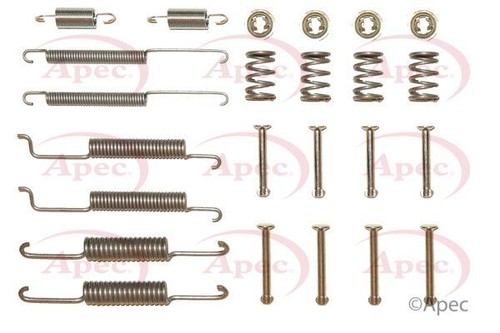 Apec rear brake shoe fitting - rear,