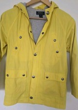 RALPH LAURENT POLO KIDS 10-12 Yrs Summer Beach Jacket Yellow Used