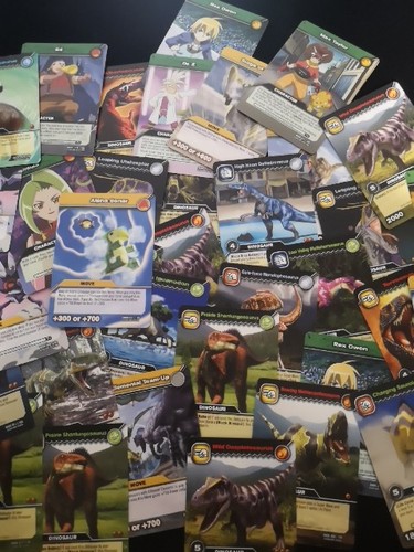 Dinosaur king trading cards - dinosaur,