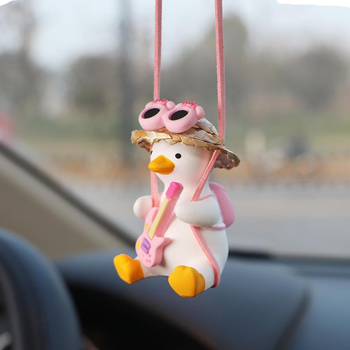 Rear view mirror hanging - view,