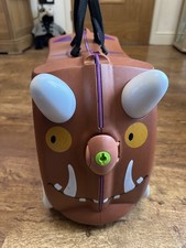 Trunki The Gruffalo Kids Ride On Suitcase Brown Missing Key & Strap