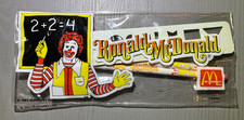 Vintage 1980s Ronald Mcdonald McDonalds Pencil Case Accessories Happy Meal Toy