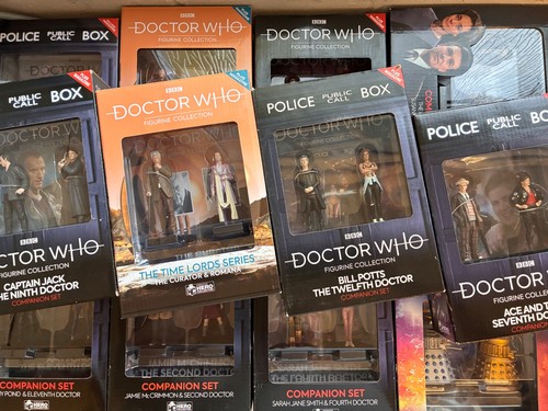 Doctor who eaglemoss figurines - who,