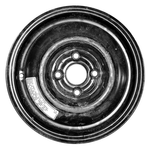 Wheel 4x100 steel black - wheel,