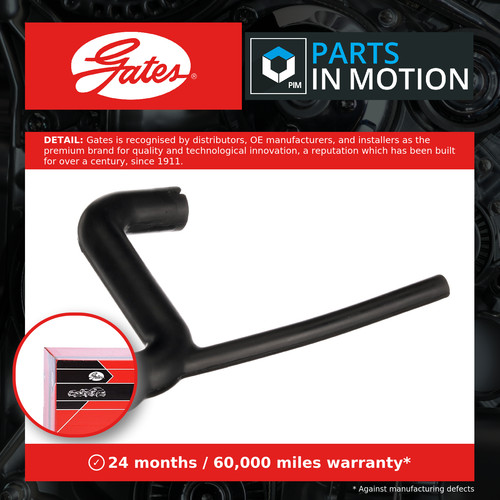 Crank case breather pipe - crank, hose