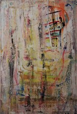 Superb Large Abstract Oil
