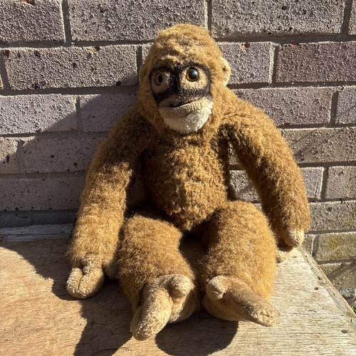 Vintage monkey plush toy - vintage, tony