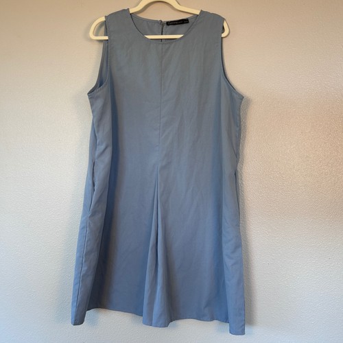 Zanzea light blue sleeveless - blue,
