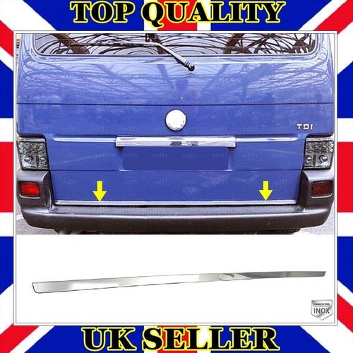Chrome rear trunk lower - chrome,