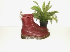 Dr Martens 1460 PASCAL soft leather boots cherry red uk 5 eu 38 us 7 (d1046)