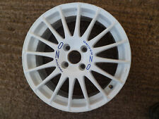 OZ Racing alloy wheel 17" white 17 inch 4 stud blue lettering