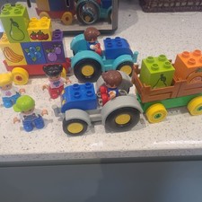 LEGO  DUPLO  ( SET 10615 - MY FIRST TRACTOR )  100%   and loads more