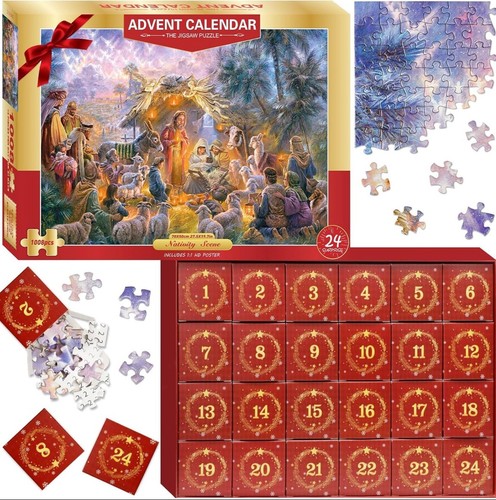 Christmas nativity jigsaw - christmas,