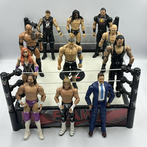 Mattel wwe wrestling ring - mattel,