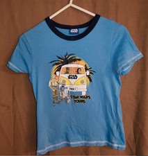 Star Wars Tours Volkswagen VW Camper Van T-Shirt - 7-8 yrs