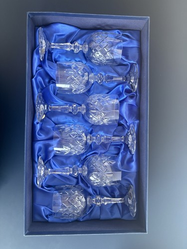 Boxed set bohemia crystal - set,