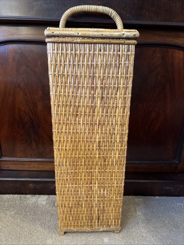 Vintage wicker french baguette - vintage,