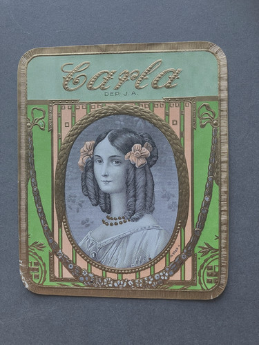 Vintage cuban cigar label - cuban,