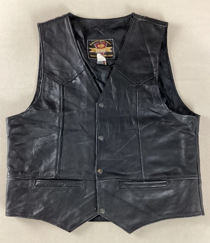 Held leather biker - biker, vest