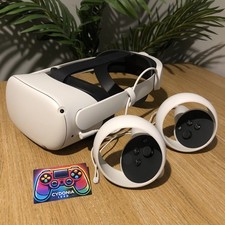 Meta Oculus Quest 2 VR Headset 64GB 2 Controllers & Elite Head Strap