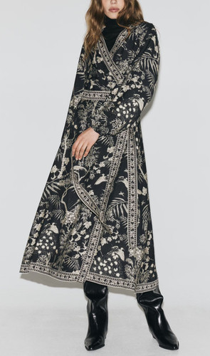 Nwt long sleeved wrap - long,