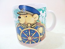 WADE PORCELAIN 'SAILOR TEDDY BEAR MUG'. SMALL/MEDIUM/CHILDS 8cm TALL. PERFECT
