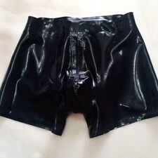 Sexy Black Latex Rubber Mens