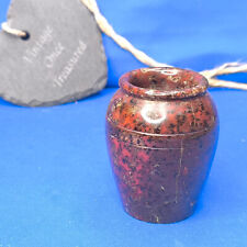 Cornish Red SERPENTINE VASE