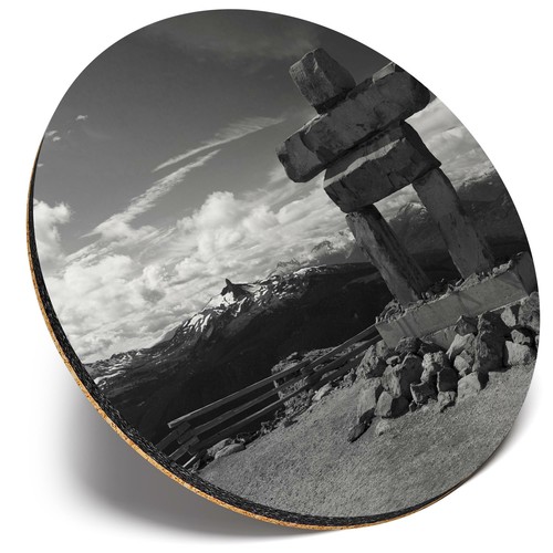 Round single coaster - single,