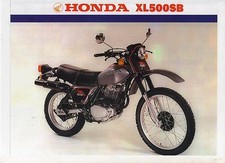 1981 HONDA XL500SB ON OFF ROAD