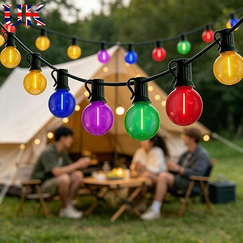 Coloured garden string festoon - coloured,