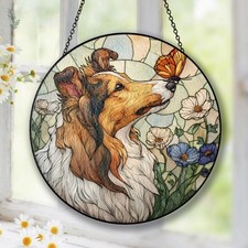 Sheltie Suncatcher with