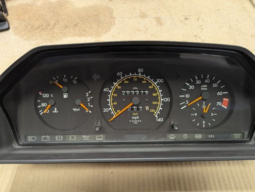Mercedes benz w124 instrument - benz,
