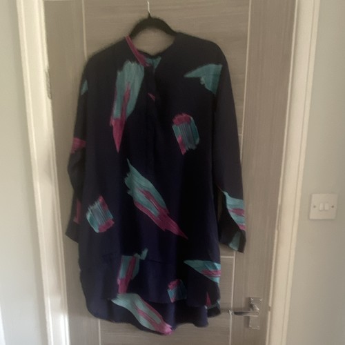 Masai navy abstract long - abstract,