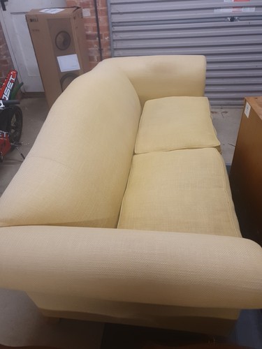 Yellow cream seater - yellow/cream,