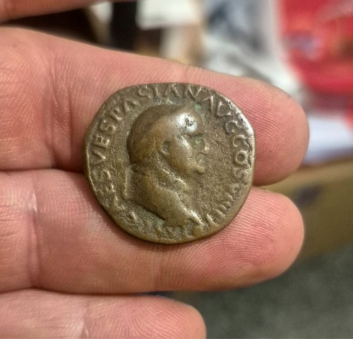 Vespasian roman coin - -, as