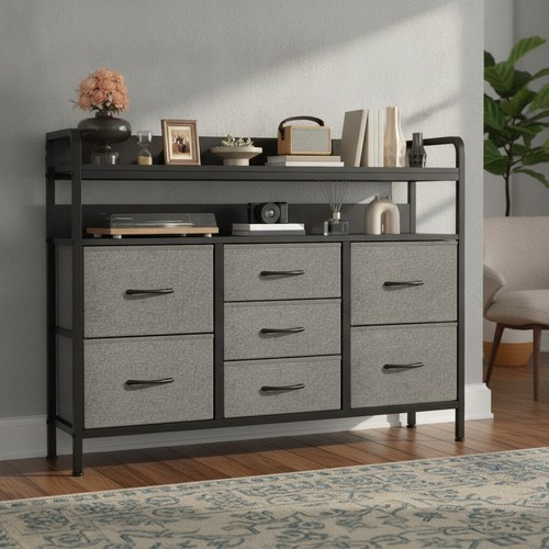 Dark gray fabric - dark, with
