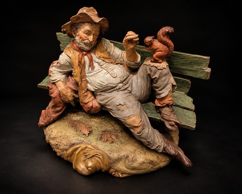 Vintage capodimonte figurine - capodimonte,