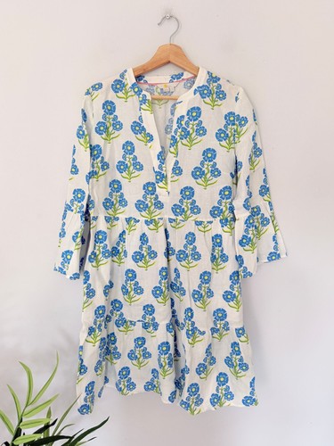 Boden dress womens uk14p blue - womens,