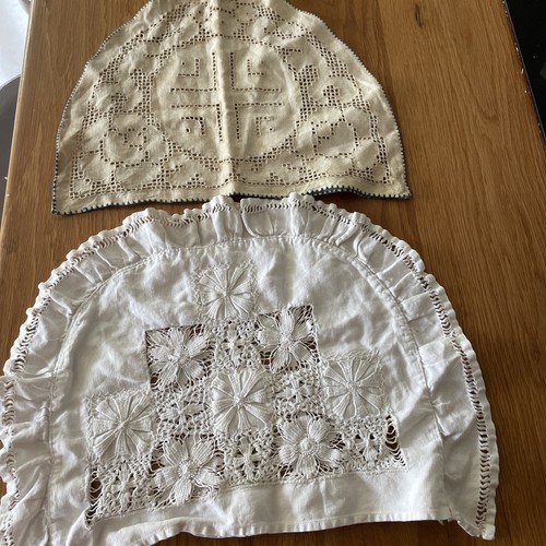 Cotton lace tea cosy vintage - tea,