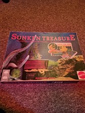 Mattel Sunken Treasure vintage board game 