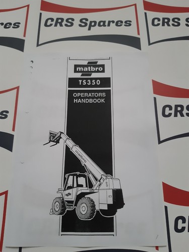 Matbro ts350 operators - matbro,