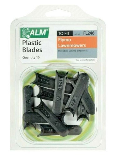 Flymo plastic blades - plastic,