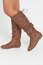 WOMENS LADIES MID CALF KNEE