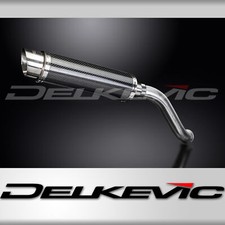 HONDA VFR750 1994-1997 350mm CARBON ROUND BSAU SILENCER EXHAUST KIT