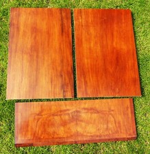 3 WALNUT Veneered Boards 600mm x 400mm x 18mm Timber Salvage